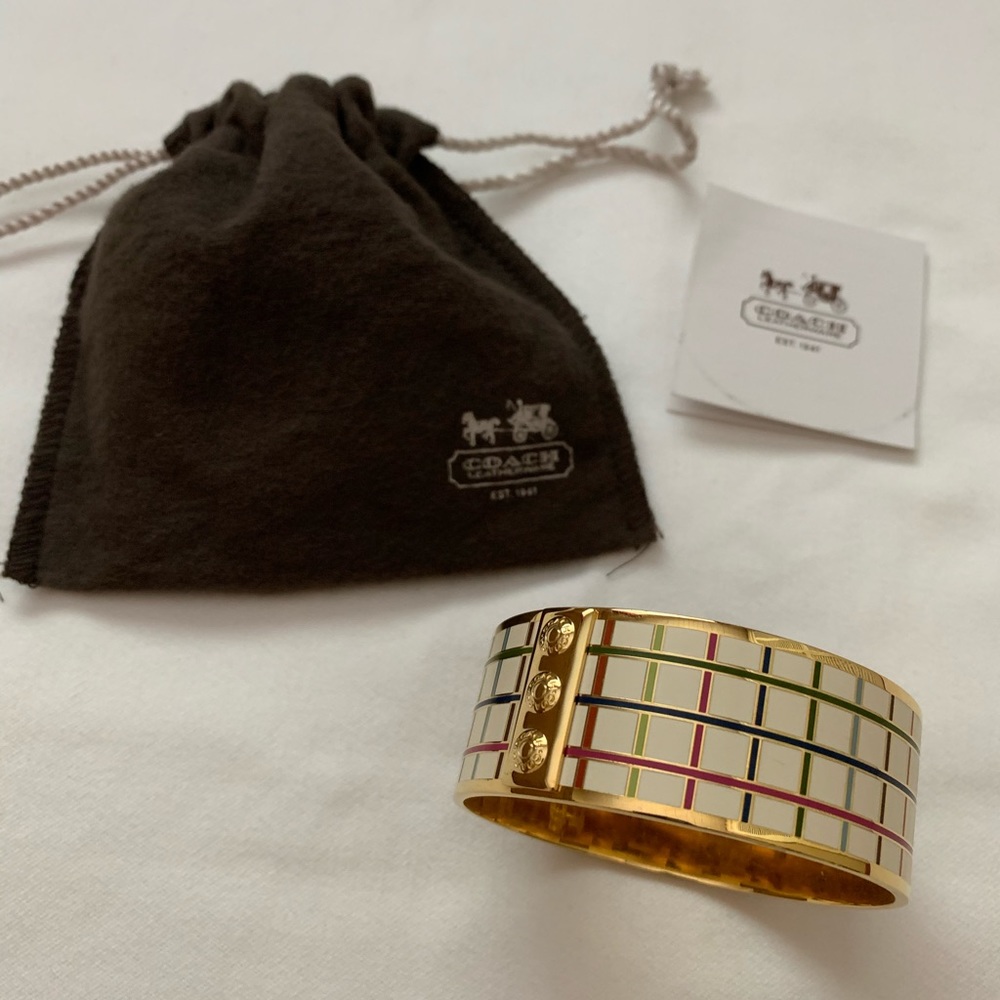Coach bangle bracelet
